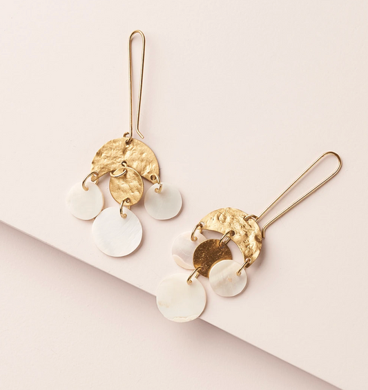 Pearl Drop Rajani Earrings - CJ Gift Shoppe
