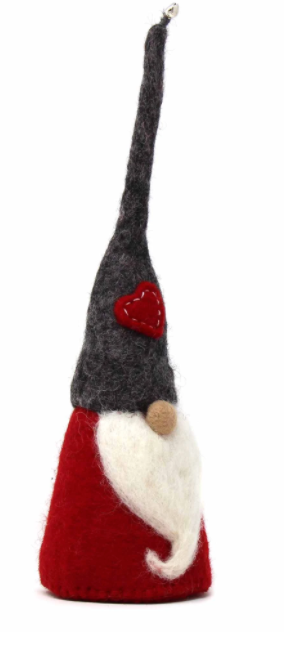 Merry Felted Gnome - CJ Gift Shoppe