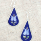 Tulip Abalone Teardrop Earrings - CJ Gift Shoppe