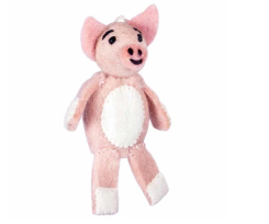 Piggy Felt Finger Puppet - CJ Gift Shoppe