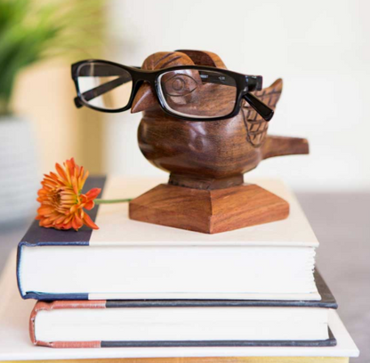 Sparrow Eyeglass Holder - CJ Gift Shoppe