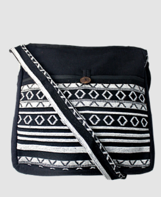 Shiva's Cotton Shoulder Bag - CJ Gift Shoppe