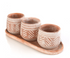 Novo Clay Planter Set