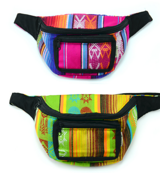 Colorful Fabric Fanny Pack - CJ Gift Shoppe