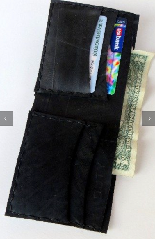 Recycled Tire Wallet - CJ Gift Shoppe