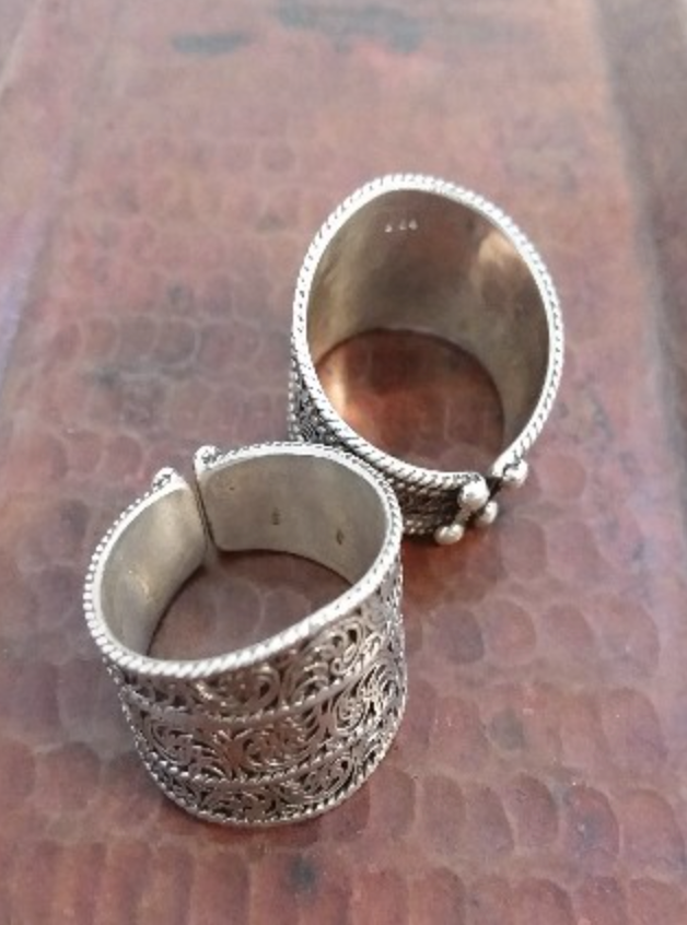 Sterling Silver Filigree Ring - CJ Gift Shoppe
