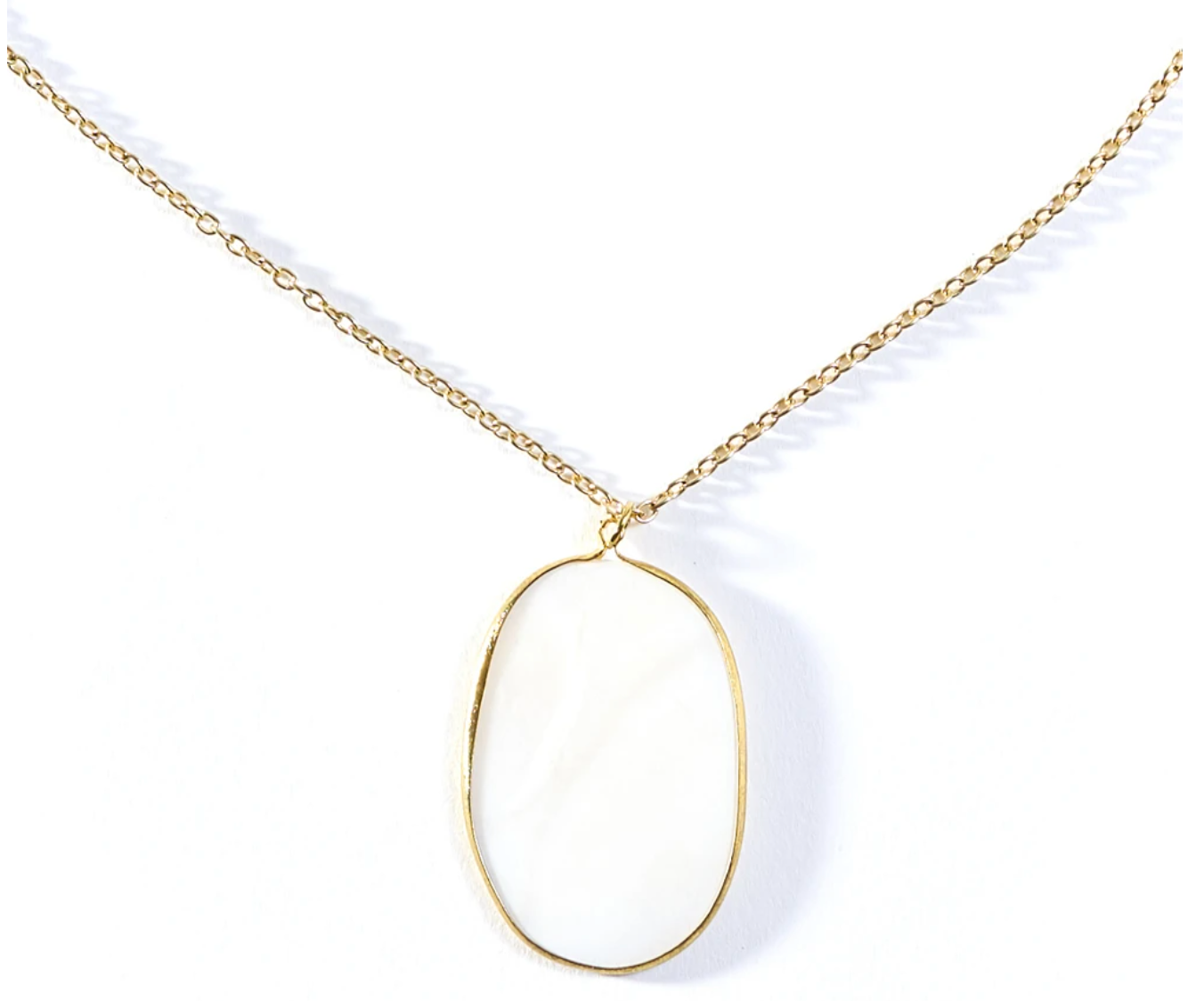 Dhavala Pearl Pendant Necklace - CJ Gift Shoppe