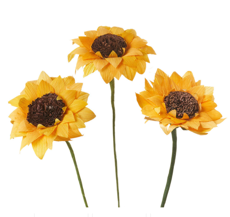 Horn Husk Sunflower - CJ Gift Shoppe