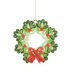 Christmas Wreath Quilled Ornament