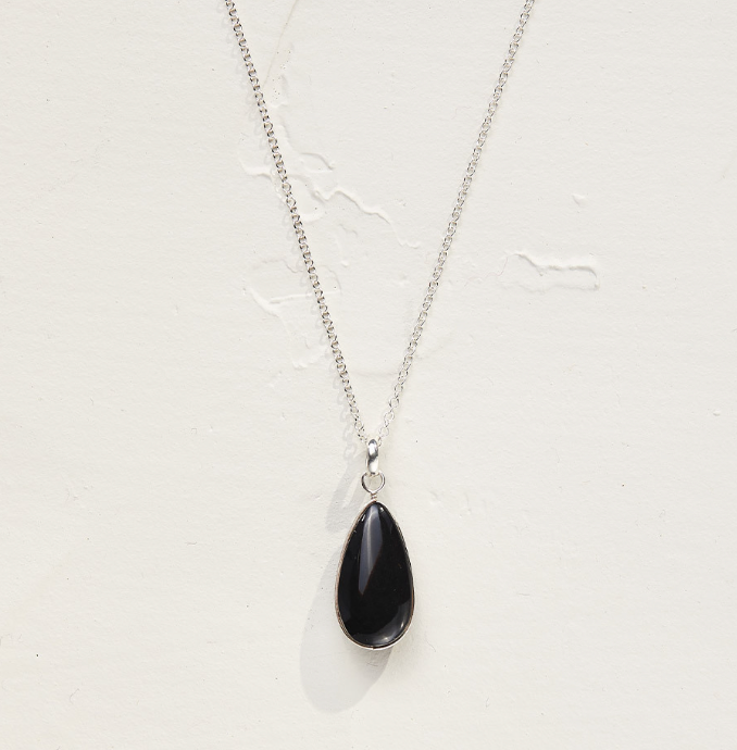 Ruvia Black Onyx Necklace - CJ Gift Shoppe