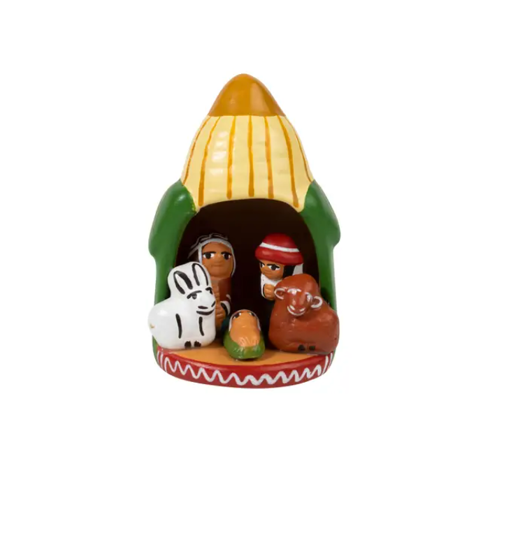 Tiny Maize Nativity - CJ Gift Shoppe