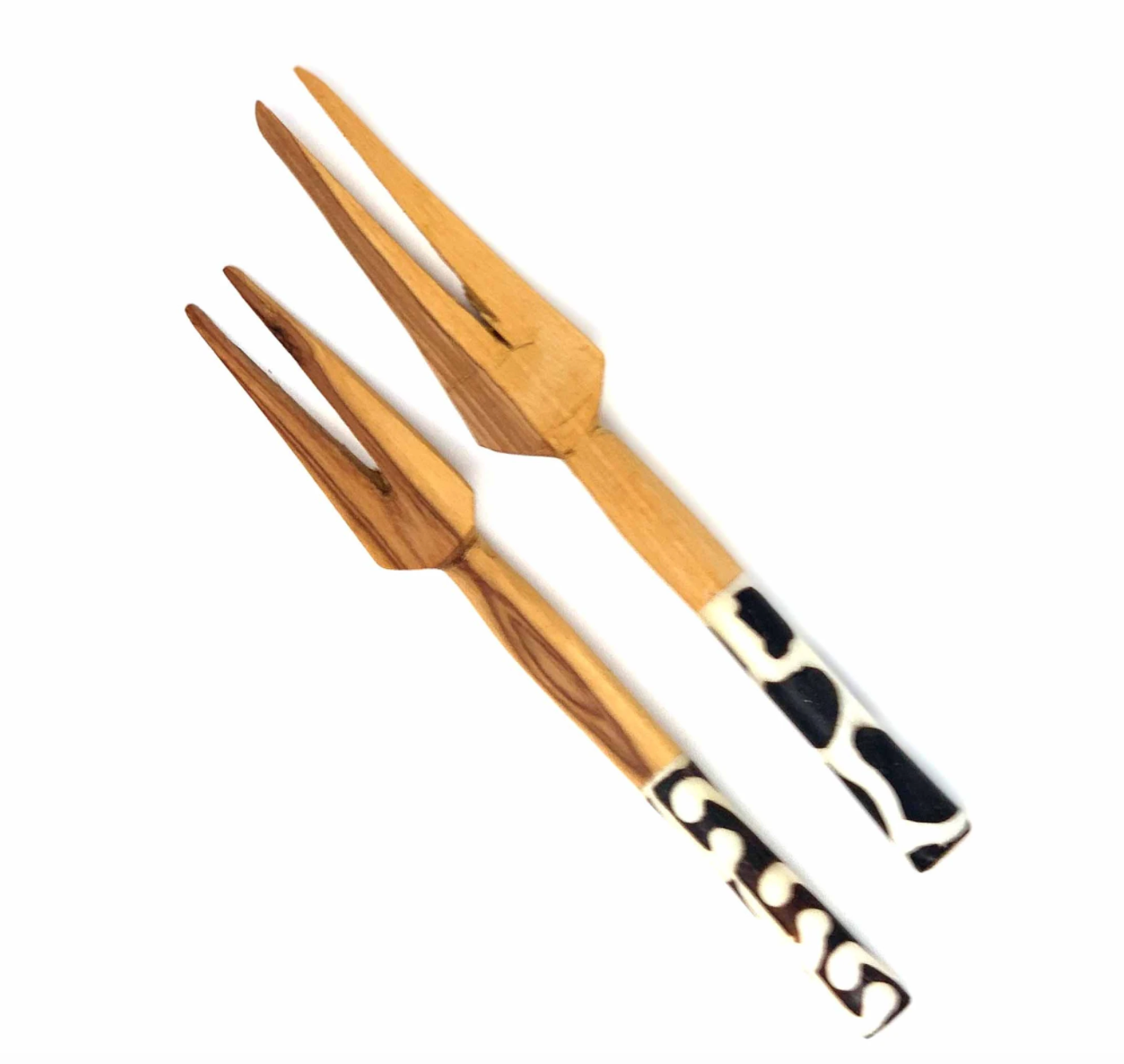 Olive Wood Appetizer Fork - CJ Gift Shoppe