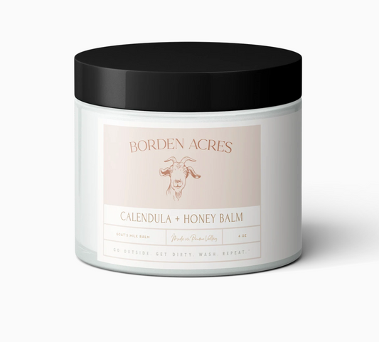 Borden Acres Calendula + Honey Balm 4oz - CJ Gift Shoppe