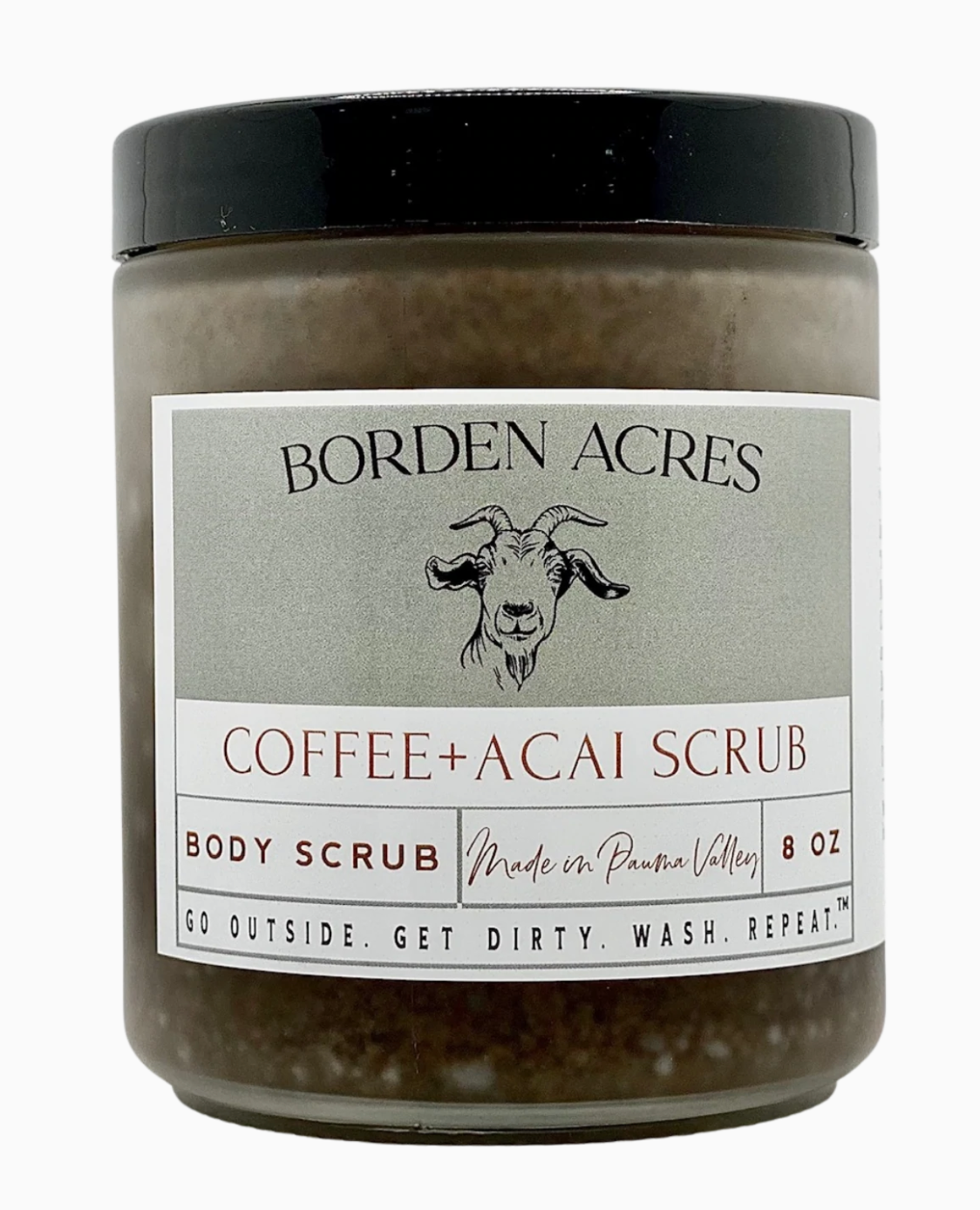 Borden Acres Coffee + Açaí Scrub - CJ Gift Shoppe