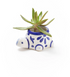 Lalita Indigo Planter - Baby Turtle