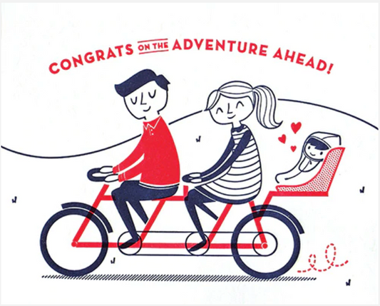 Baby Bicycle Congrats - CJ Gift Shoppe