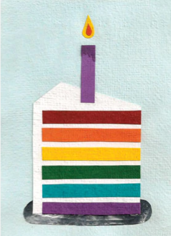 Rainbow Cake - CJ Gift Shoppe