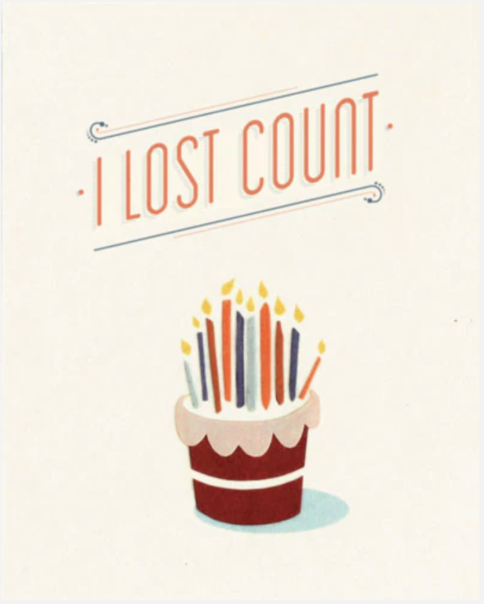 Lost Count Birthday - CJ Gift Shoppe