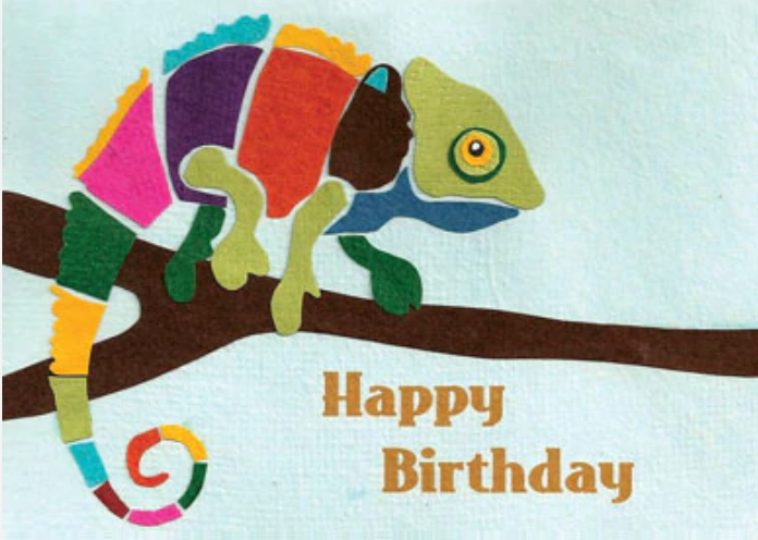 Chameleon Birthday - CJ Gift Shoppe