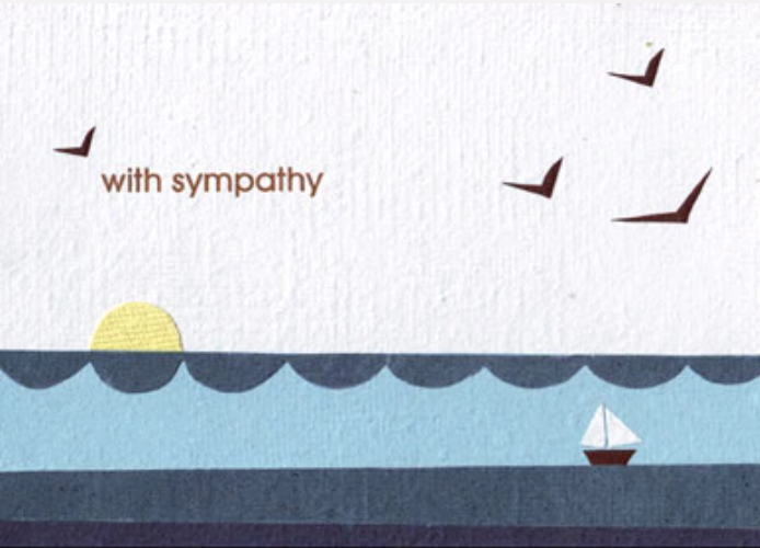 Sympathy Seascape - CJ Gift Shoppe