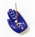 Jalini Indigo Indukala Hamsa Incense Holder