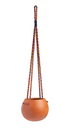 Round Twist Hanging Planter