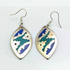 Silver & Inlay Earrings