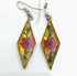 Inlay Flower Earrings