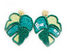Deliciosa Beaded Green Earrings