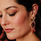 Chelsea Rose Beaded Earrings