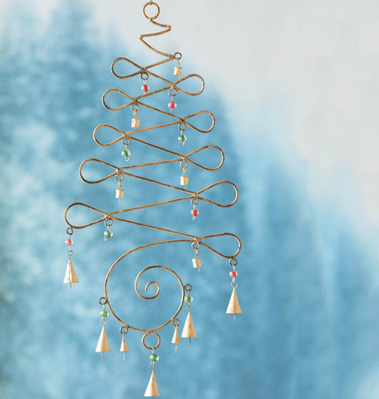 Bright Boughs Recycled Iron Chime
