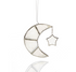 Capiz Crescent Moon Ornament