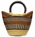 Bolga Basket Shopper- Small 14"