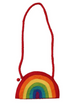 Rainbow Felt Purse