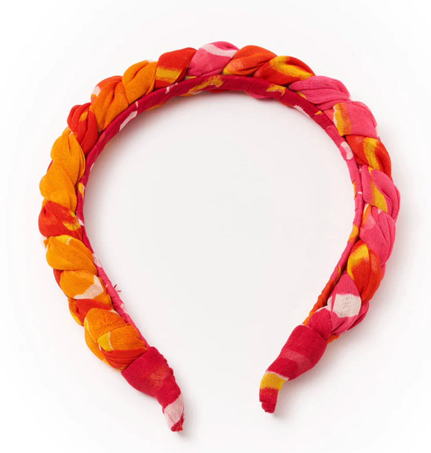 Braided Upcycled Sari Headband