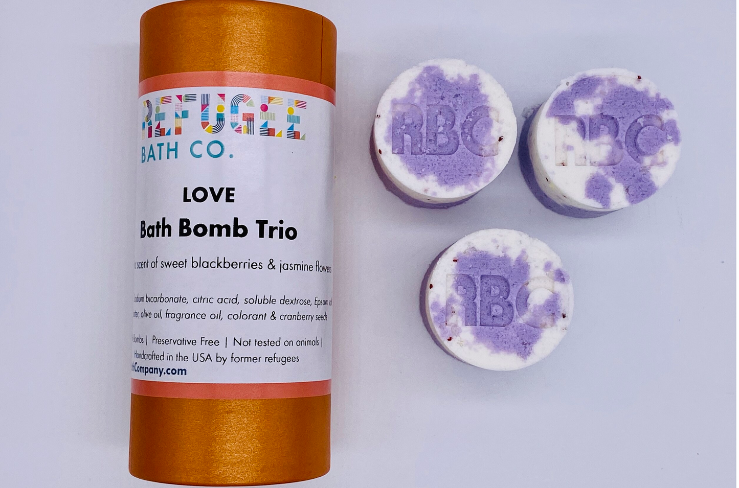 Bath Bomb Trio Set