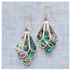 Abalone Deco Earrings
