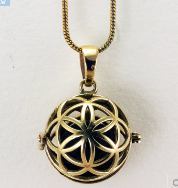 Seed of Life Diffuser Necklace - CJ Gift Shoppe