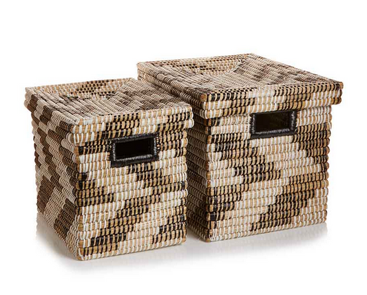 Zigzag Nesting Baskets - CJ Gift Shoppe