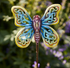 Yellow Wing Butterfly Garden Stake