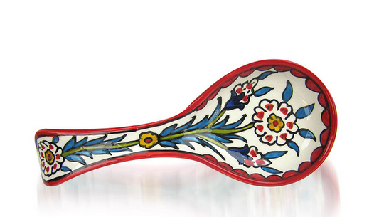 West Bank Spoon Rest-Red - CJ Gift Shoppe