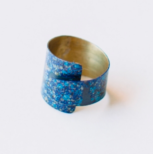 Wrap Ring Blue - CJ Gift Shoppe
