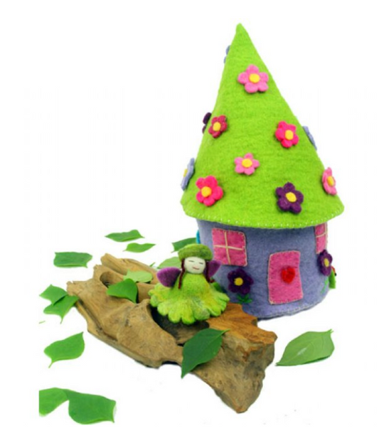 Felted Fairy House - CJ Gift Shoppe