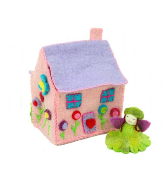 Felted Tiny Fairy Dream House - CJ Gift Shoppe