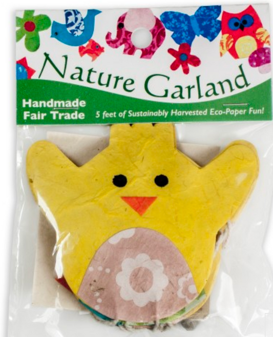 Chick Nature Garland - CJ Gift Shoppe