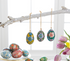Petite Kashmiri Egg Ornaments