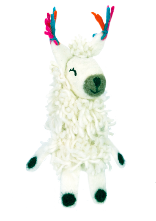 Finger Puppet - Llama - CJ Gift Shoppe