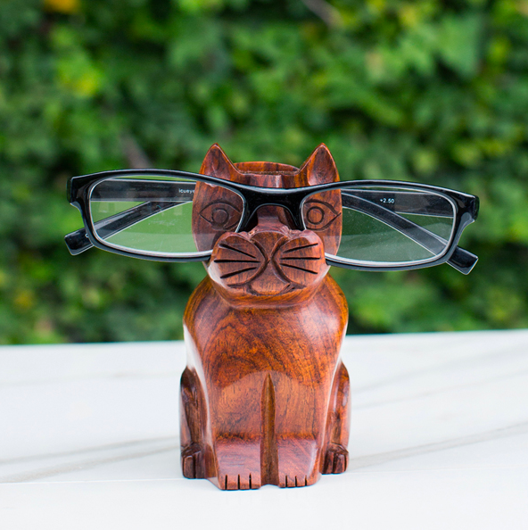 Cat Eyeglass Holder - CJ Gift Shoppe