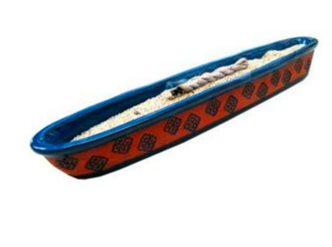 Long Ceramic Incense Holder - CJ Gift Shoppe