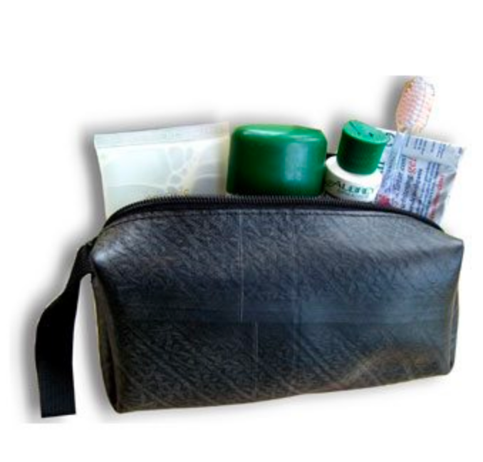 Recycled Tire Toiletry Bag - CJ Gift Shoppe